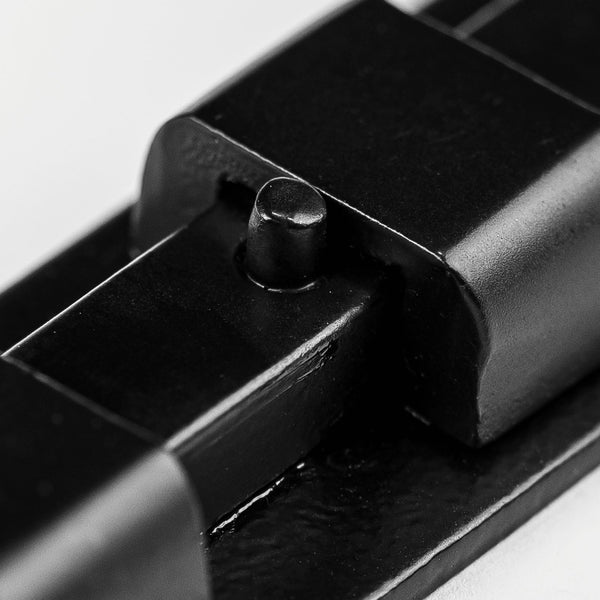 black door bolt 