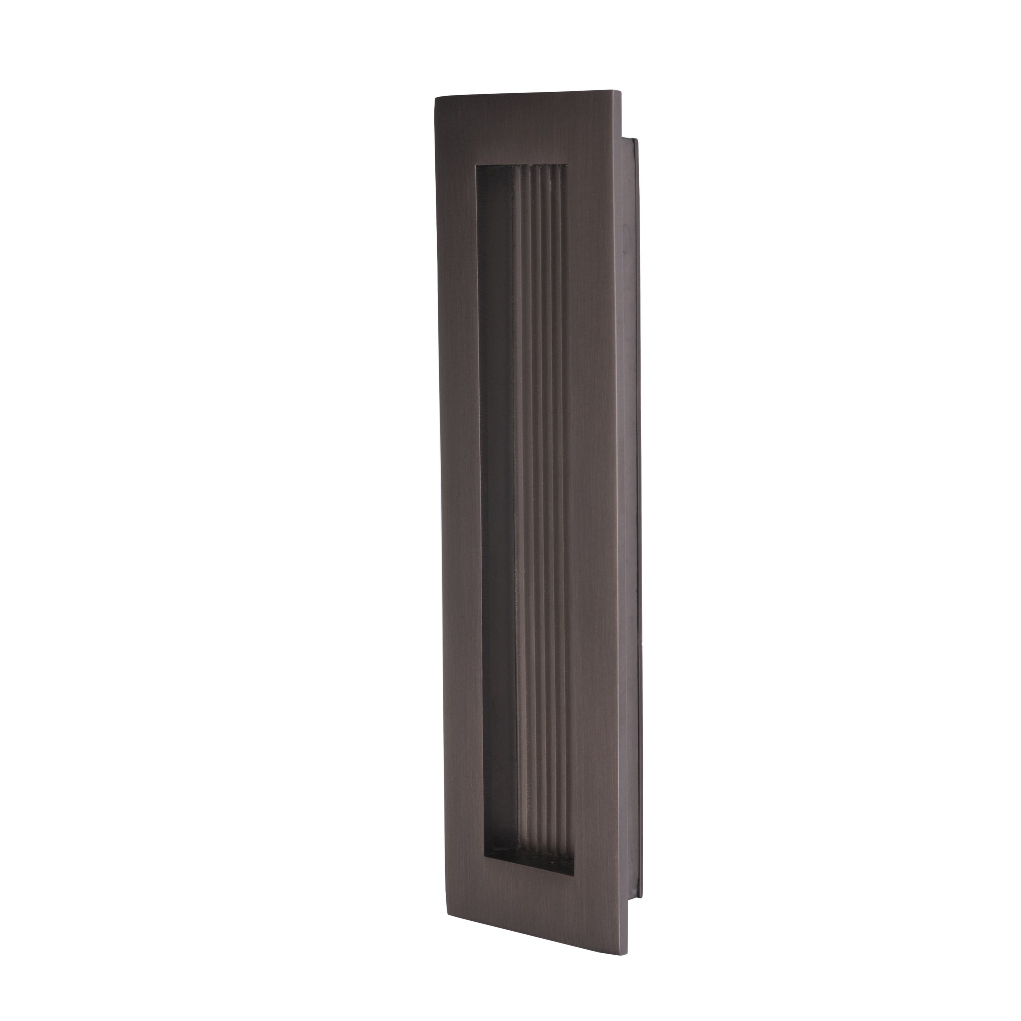 rectangular pocket door flush pull handle